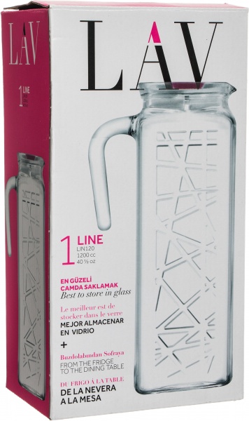 Глечик з кришкою Ice 1,2 л LAV