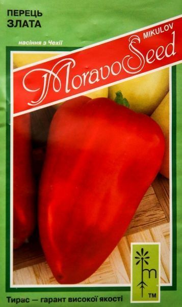 Семена MoravoSeeds перец сладкий злата 0,4г