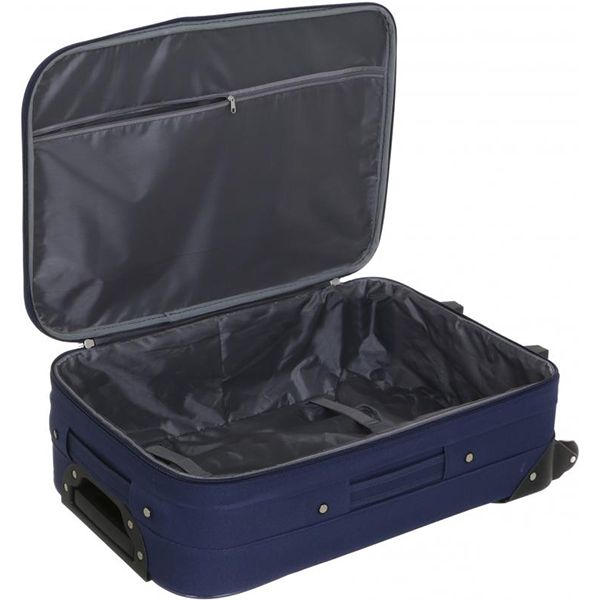 Чемодан UP! (Underprice) синий DF91603 46x33x15 cм 