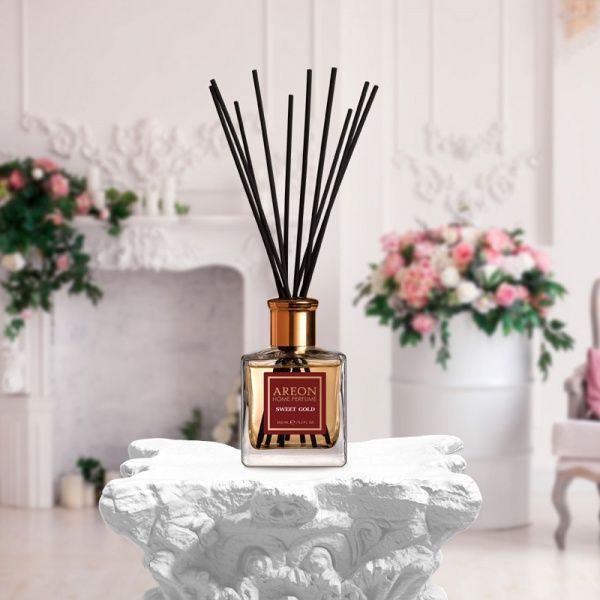 Аромадиффузор для дома АРЕОН Хоум Парфюм Мозаик Сладкое золото 150 мл 