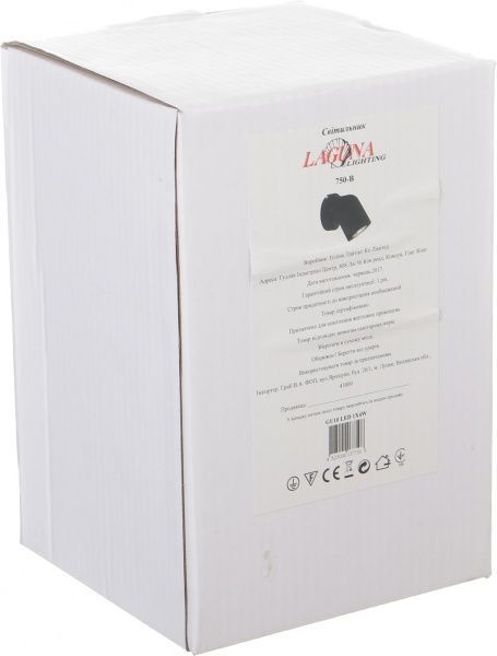 Спот Laguna Lighting 750-B 1x5 Вт GU10 чорний 