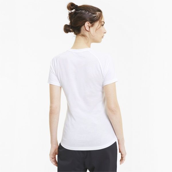 Футболка Puma Train Logo Raglan Tee 51949403 XS білий