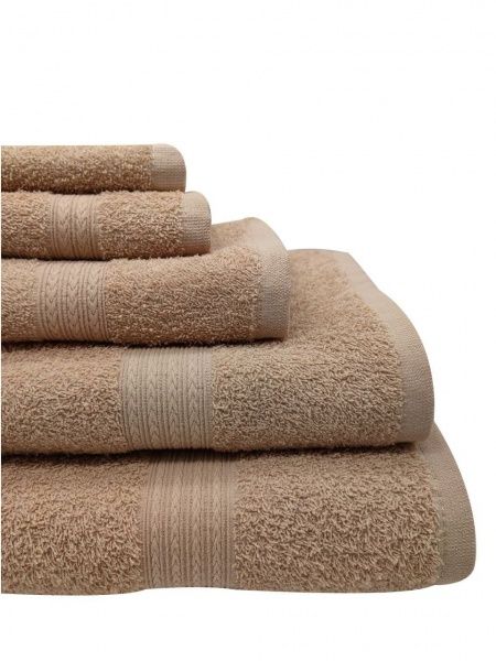 Полотенце махровое Косичка 70x140 см латте Simi 