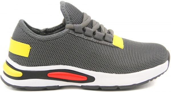 Кроссовки для мальчика UTSH-K5190 р.35 темно-серый 