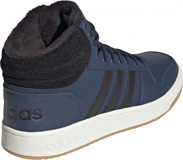 Черевики Adidas HOOPS 2.0 MID GZ7939 р.UK 8,5 синій