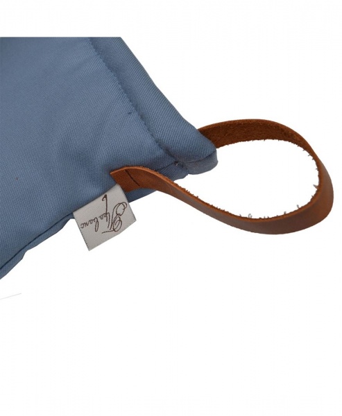 Рукавичка-прихватка Сіро-блакитна 18x31 см сірий Прованс 