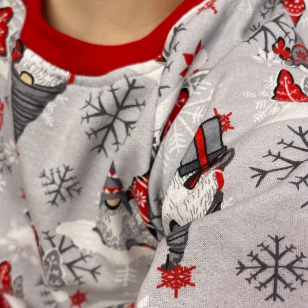 Пижама детская для мальчиков Blanka Гномы р.128 красный 12752 