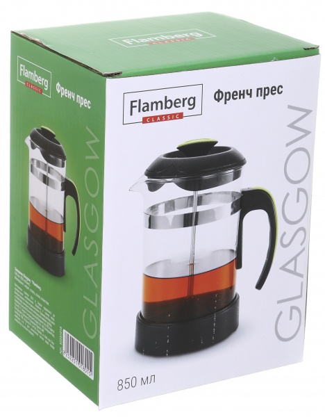 Френч-пресс Glasgow 850 мл IT-B17 Flamberg