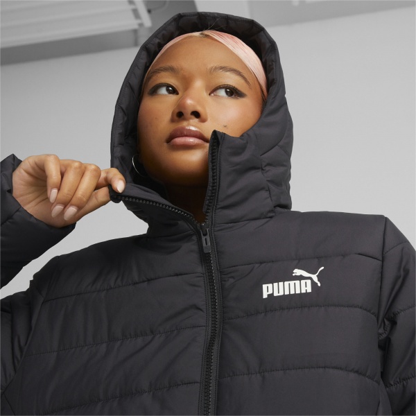 Куртка Puma ESS HOODED PADDED JACKET 84894001 р.S чорний