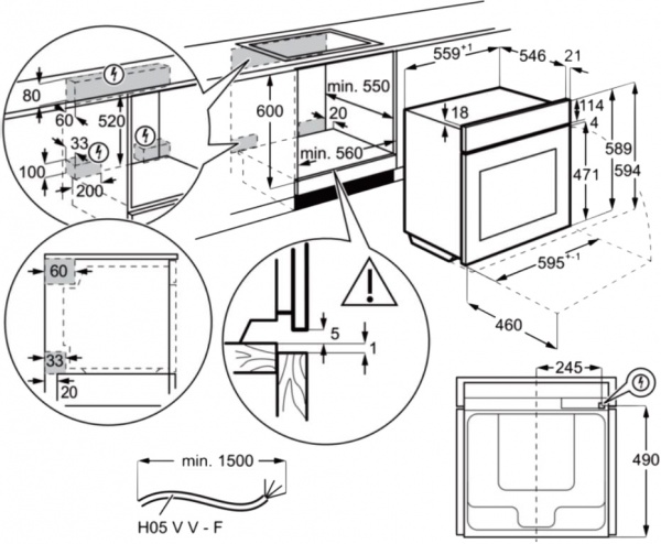 Духовой шкаф Electrolux OKD5C51Z