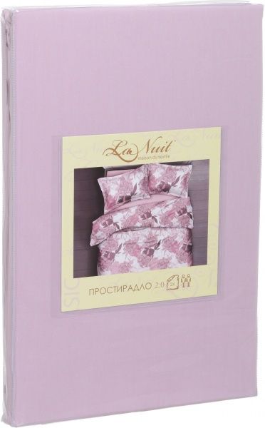 Простирадло Pion 2 230x240 см рожевий La Nuit 