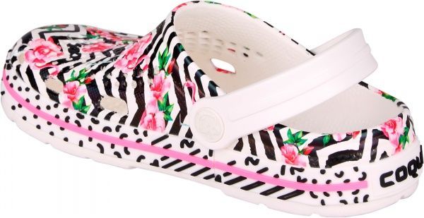 Сабо Coqui 6423 White flamingo 6423-230-3200 р. 34/35 біло-рожевий