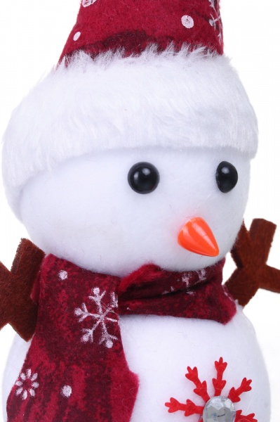 Подвеска Снеговик пенопласт микс 4 вида 20 см 