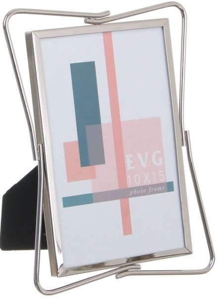 Рамка для фото EVG LBT106S 10x15 см серебристый 