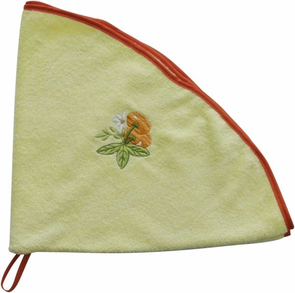 Рушник кухонний круглий з вишивкою d60 Zastelli червоний 