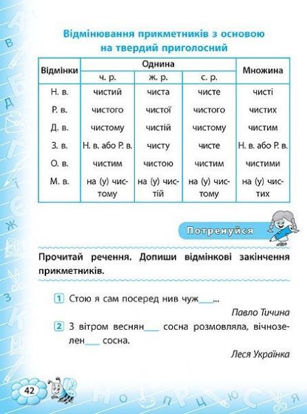 Книга Т.І. Яцук «Тренажер з української мови. 4 клас» 978-966-284-037-7