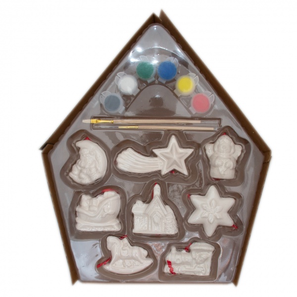 Набор новогодних украшений Девилон фигурки 021925 