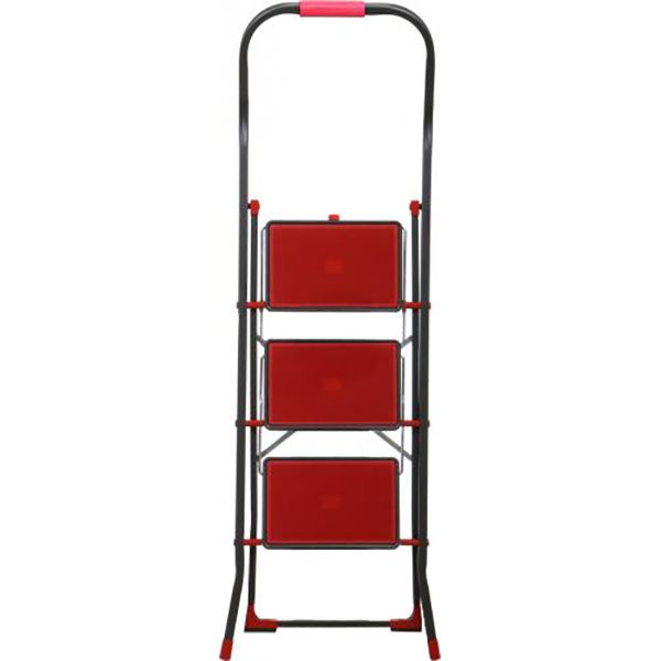 Лестница Eurogold металлическая 3 ступени, с удлиненной ручкой D2023HSR