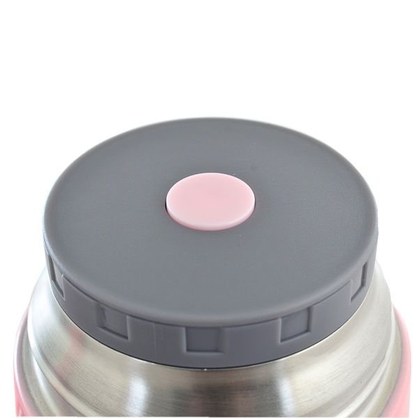 Термос для їжі 450 мл YES рожевий 706713