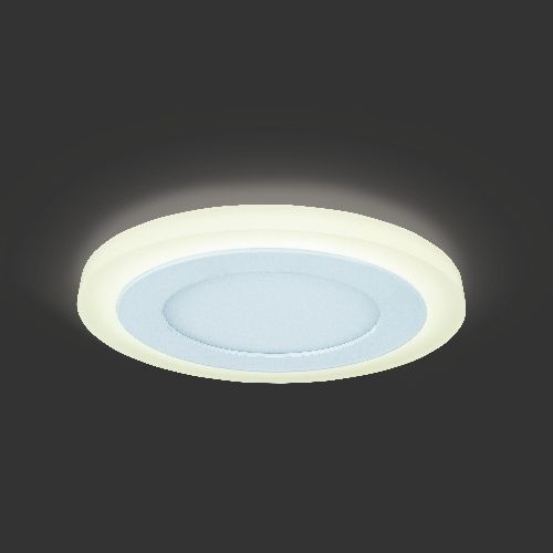 Светильник точечный Gauss Backlight BL116 9 Вт 3000 К белый 