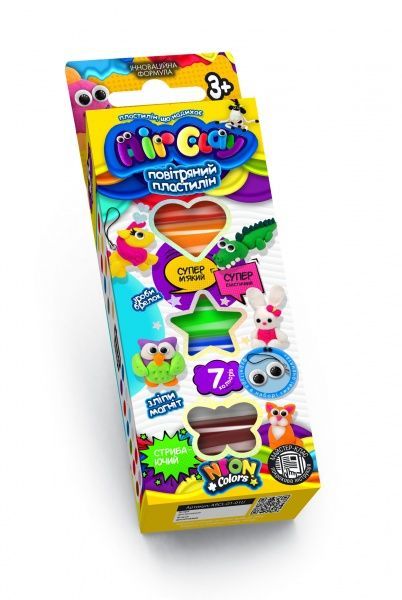 Набор для творчества Danko Toys AIR CLAY укр. (30) в ассортименте
