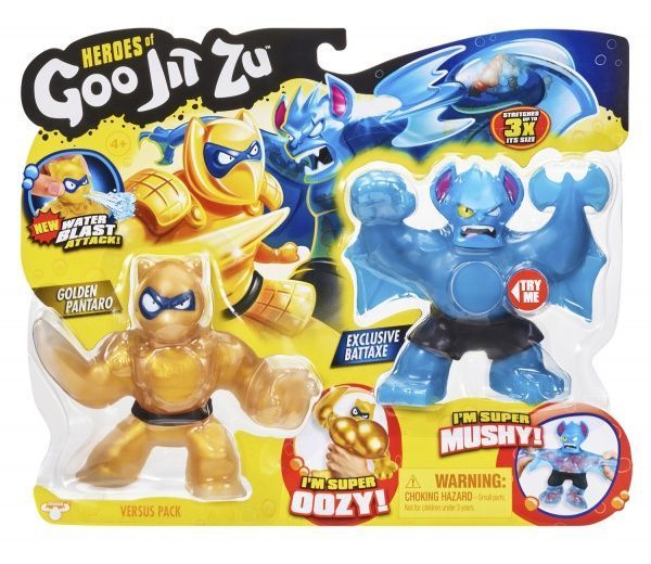 Іграшка-розтяжка GooJitZu Голден Пантаро і Баттакс 121636 