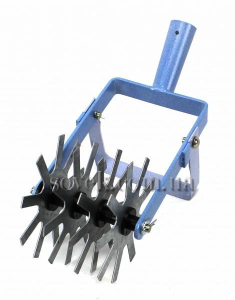 Культиватор ручной со стальными звездочками 