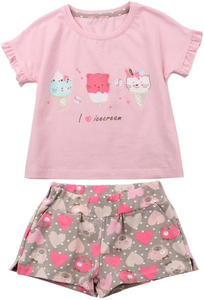 Костюм для дівчаток Фламінго р.98 рожевий 743-420 