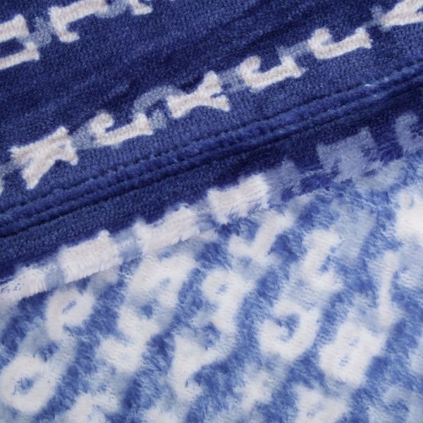 Плед Frannel Code 160x200 см синий La Nuit 