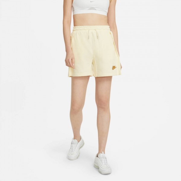 Шорти Nike W NSW SHORT EARTH DAY FT CZ9249-113 р. M бежевий
