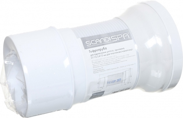 Труба гофрированная ScandiSPA d110 FА011029/41