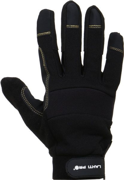 Перчатки Lahti Pro защитные усиленные и армированные с покрытием микрофибра XL (10) L281010K