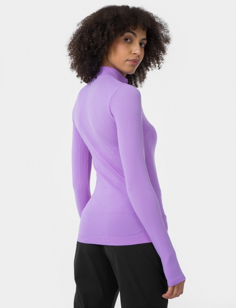 Футболка 4F LONGSLEEVE FNK 4FSS23TFLOF116-51S р.ML фіолетовий