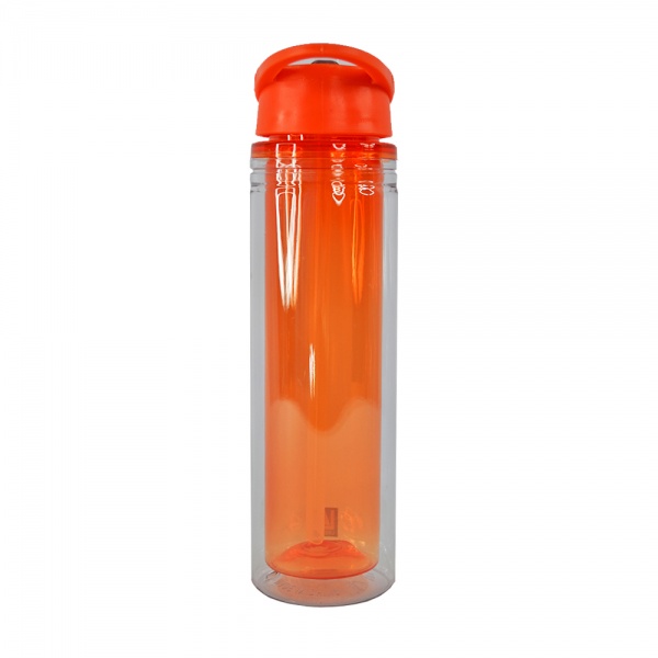 Бутылка Liquid 620 мл оранжевый Line Art