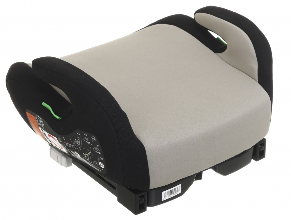 Автокрісло-бустер Eternal Shield Champion II CC15-B з isofix сірий із чорним