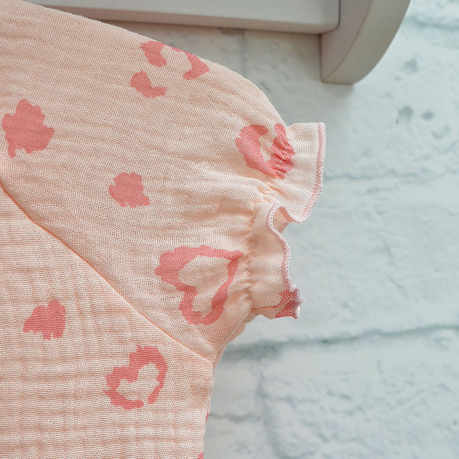 Песочник для девочки Blanka Лео на розовом р.74 розовый 110768