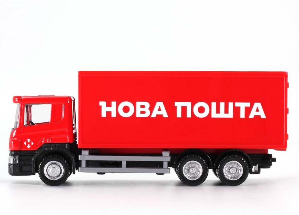 Автомодель TechnoDrive 1:43 Scania Нова пошта 250414U