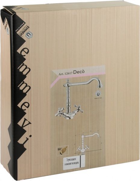 Смеситель для кухни Emmevi Rubinetterie Deco BR12617