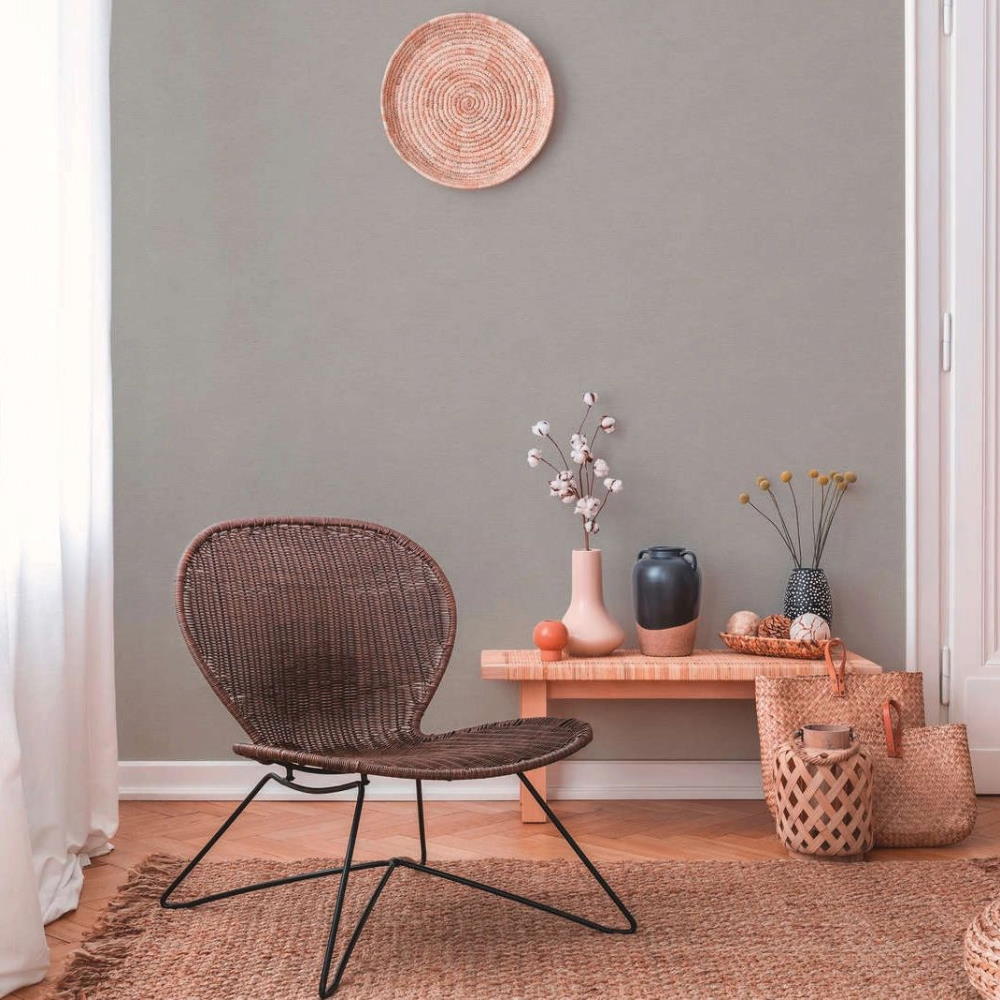 Обои виниловые горячего тиснения A.S. Creation Natural soul 39591-5 1,06x10,05 м