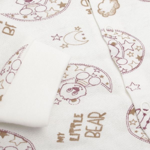 Боді Фламінго ясельний р.80 молочний 647-310 