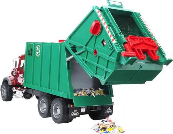 Мусоровоз Bruder Mack Granite 1:16 2812