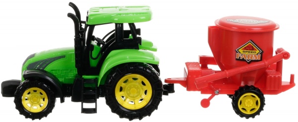 Ігровий набір Shantou 3 шт. фермерські трактори з причепами та фігурками JY238854