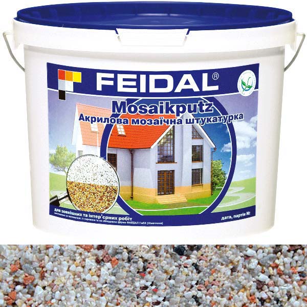 Декоративная штукатурка мозаичная Feidal Mosaikputz maxi C30 1-4 мм 25 кг