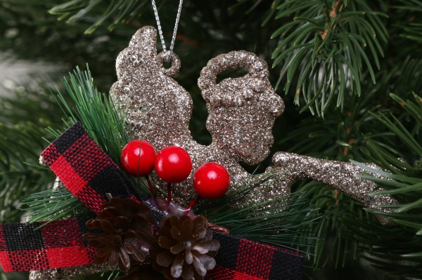 Декоративна підвіска Янгол з декором 12x7x3,5 см бронзовий LD21030