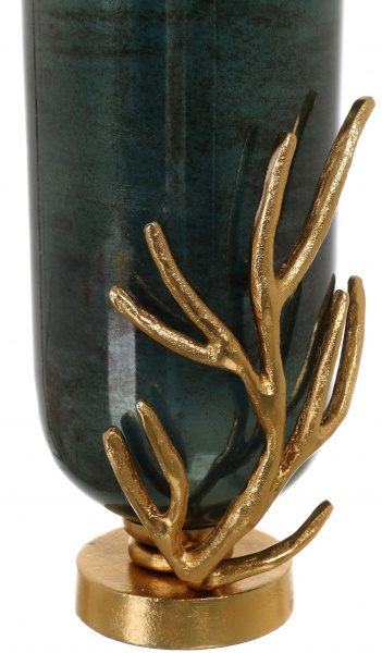 Ваза PANACHE Grapevine 43 см темно-зелений/золото 