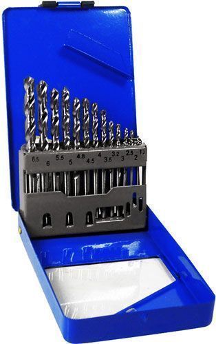 Набор сверл по металлу S&R Meister HSS 1,0-6,5 мм 13 шт. 108809130