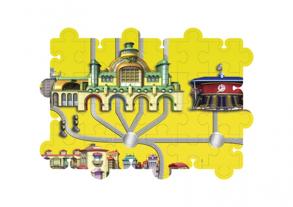 Паровозик Chuggington Брюстер з механічною функцією та пазлом EU890302