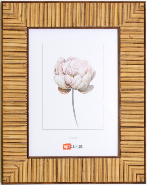 Рамка для фото Арт-Сервіс ЭА-01833 1 фото 15x21 см коричневый с золотистым 