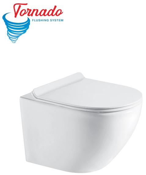 Комплект инсталляции Koller Pool AQUA PRO + Round Pro New панель смыва хром глянцевый + STYLE Smart подвесной унитаз с сиденьем Soft-close (Tornado 3.0)