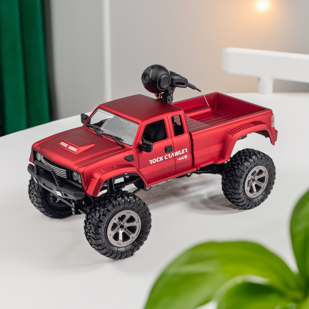 Автомобіль на радіокеруванні OTAMANKO 4x4 повнопривідний пікап з камерою червоний 1:16 532.01.39